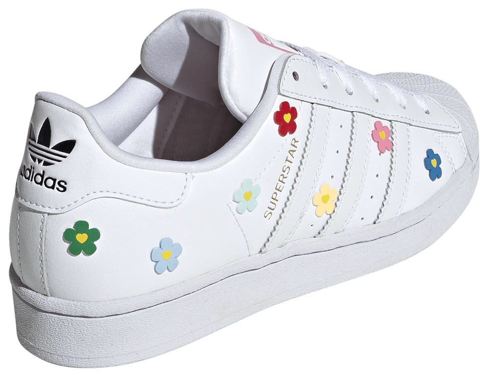 adidas Originals Girls Superstar Hello Kitty - Girls' Grade School Shoes Multi/White