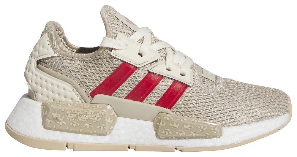 adidas Originals Boys NMD_G1 - Boys' Grade School Running Shoes Wonder Beige/Red/Wonder White