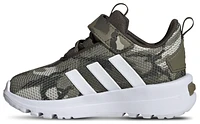 adidas Boys Racer TR23 - Boys' Toddler Shoes White/Olive Strata/Shadow Olive