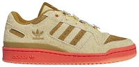 adidas Originals Mens adidas Originals Forum Low Classic x The Grinch - Mens Basketball Shoes Bright Red/Oat Size 13.0