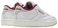 Reebok Mens Reebok Club C 85 - Mens Shoes Classic Maroon F23/Footwear White/Stucco Size 12.0