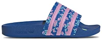 adidas Originals Womens Adilette x KSENIASCHNAIDER Lifestyle Slides - Shoes Blue/True Pink/Off White