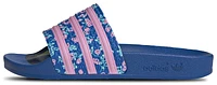 adidas Originals Womens Adilette x KSENIASCHNAIDER Lifestyle Slides - Shoes Blue/True Pink/Off White