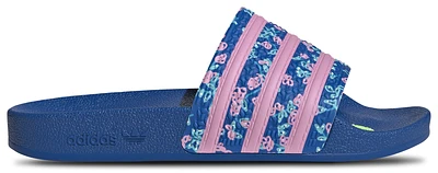 adidas Originals Womens Adilette x KSENIASCHNAIDER Lifestyle Slides - Shoes Blue/True Pink/Off White