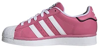 adidas Originals Girls Superstar - Girls' Grade School Shoes Pink Fusion/Core Black/Cloud White