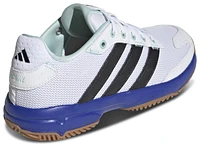 adidas Originals Boys Stabil Indoor - Boys' Grade School Running Shoes White/Black/Lucid Blue