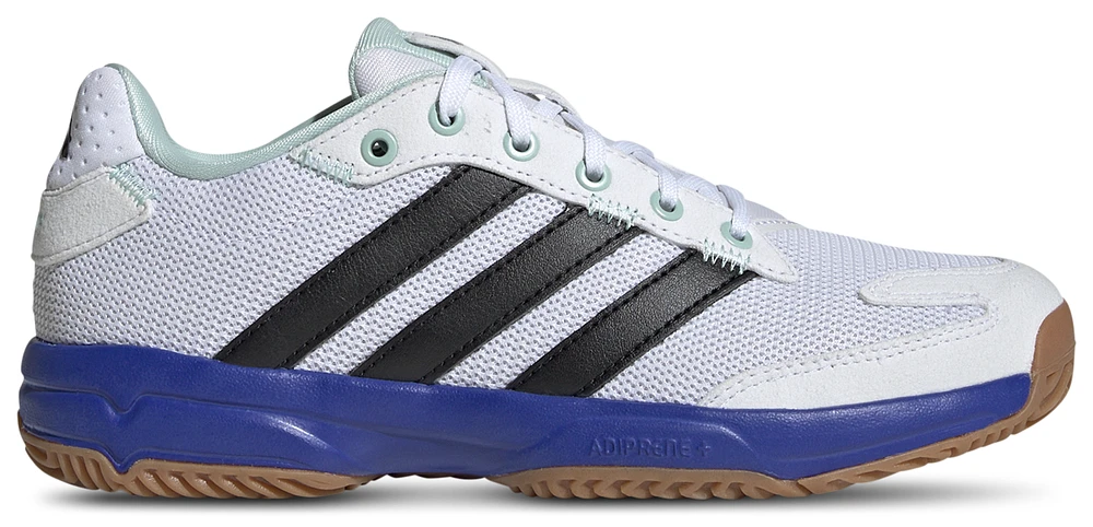 adidas Originals Boys Stabil Indoor - Boys' Grade School Running Shoes White/Black/Lucid Blue