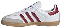 adidas Originals Boys Samba - Boys' Preschool Shoes White/Maroon/Tan