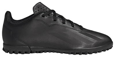 adidas Boys X Crazyfast.4 TF - Boys' Grade School Soccer Shoes Core Black/Core Black