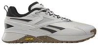 Reebok Mens Reebok Nano X3 Adventure - Mens Shoes Silver Metallic/Steely Fog F23/Core Black Size 14.0