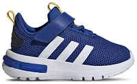 adidas Boys Racer TR23 - Boys' Toddler Shoes Team Royal Blue/White/Utility Yellow