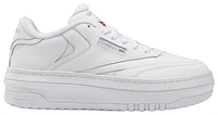 Reebok Womens Reebok Club C Extra - Womens Shoes White/White/Pure Grey Size 10.0