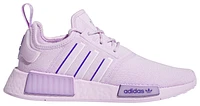 adidas Originals Womens adidas Originals NMD_R1 - Womens Running Shoes Purple/Blue Size 06.5