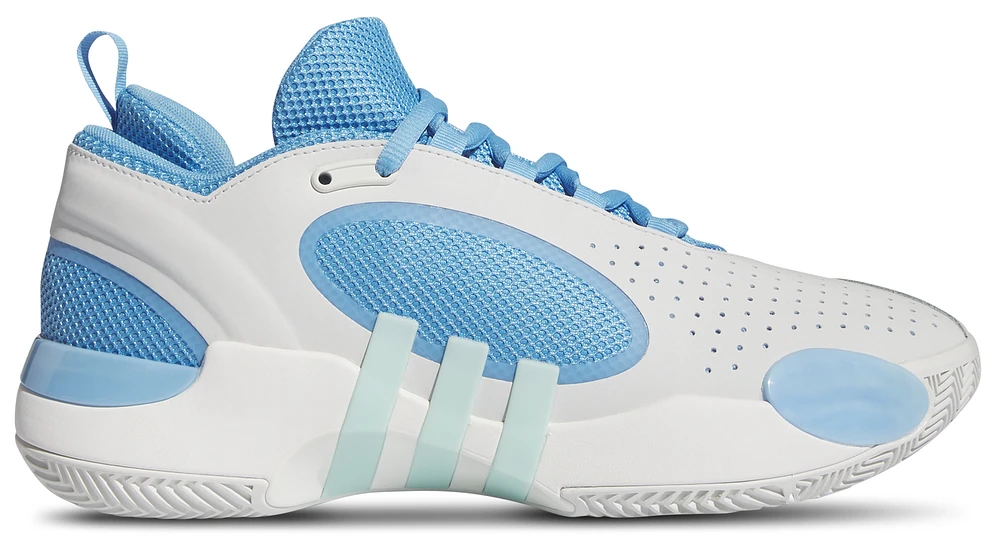 adidas Mens D.O.N. Issue 5 - Basketball Shoes Semi Blue Burst/Semi Flash Aqua/Crystal White