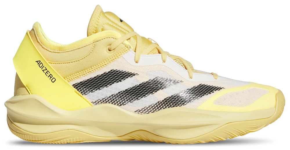adidas Mens adidas adizero Select 2.0 Low - Mens Basketball Shoes Cloud White/Black/Semi Spark Size 11.5