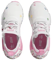 adidas Originals Girls NMD R1 - Girls' Grade School Shoes Pink/White