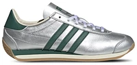 adidas Originals Womens Country Casual - Shoes Silver Metallic/Collegiate Green/Cream White