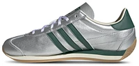 adidas Originals Womens Country Casual - Shoes Silver Metallic/Collegiate Green/Cream White