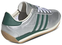 adidas Originals Womens Country Casual - Shoes Silver Metallic/Collegiate Green/Cream White