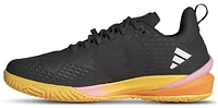 adidas Mens adiZero Cybersonic Tennis Shoes - Aurora Black/Zero Metallic/Spark