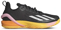 adidas Mens adiZero Cybersonic Tennis Shoes - Aurora Black/Zero Metallic/Spark