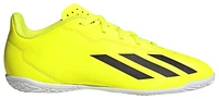 adidas Boys Crazyfast Club Indoor Jr. - Boys' Grade School Shoes White/Team Solar/Black