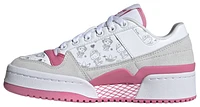 adidas Originals Girls Forum Bold - Girls' Grade School Shoes Black/Pink/White