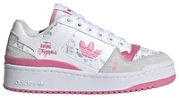 adidas Originals Girls adidas Originals Forum Bold - Girls' Grade School Shoes Black/Pink/White Size 07.0