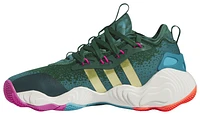 adidas Boys Trae Young 3 - Boys' Grade School Basketball Shoes Gold Metallic/Arctic Fusion/Team Dark Green