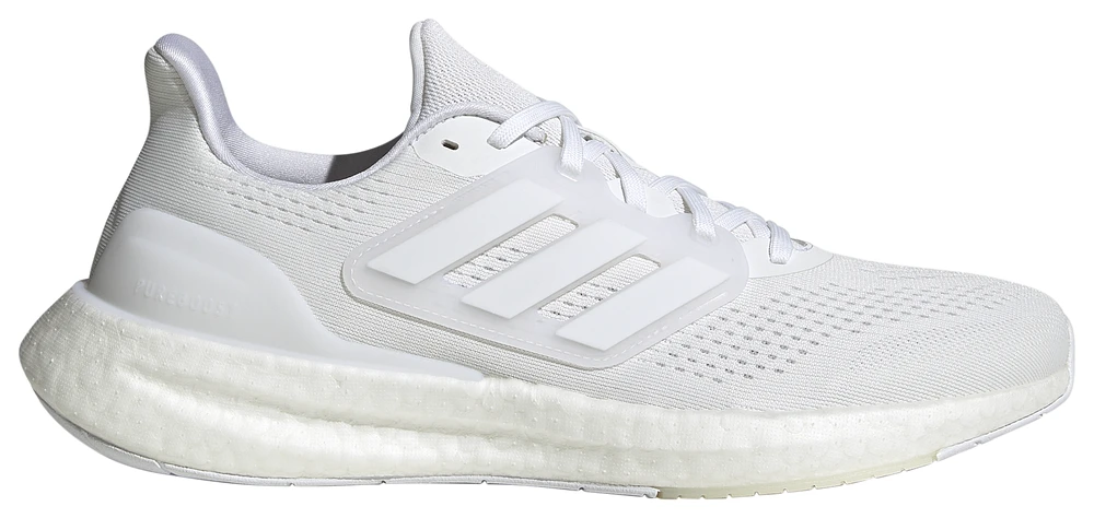 adidas Mens Pureboost 23 - Running Shoes White/White/Black