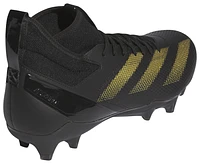 adidas Mens Adizero Impact - Football Shoes Core Black/Gold Metallic/Core Black