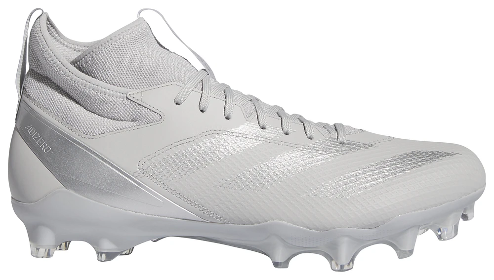 adidas Mens Adizero Impact - Football Shoes Silver Metallic/Grey/Grey