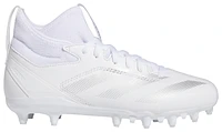 adidas Boys adidas Adizero Impact .2 Jr - Boys' Grade School Football Shoes Ftwr White/Silver Metallic/Ftwr White Size 06.0