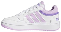 adidas Girls Hoops 3.0 - Girls' Grade School Basketball Shoes White/Pink
