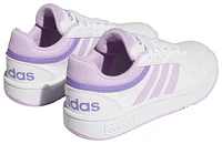 adidas Girls Hoops 3.0 - Girls' Grade School Basketball Shoes White/Pink