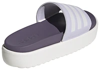 adidas Womens Adilette Platform Slides - Shoes