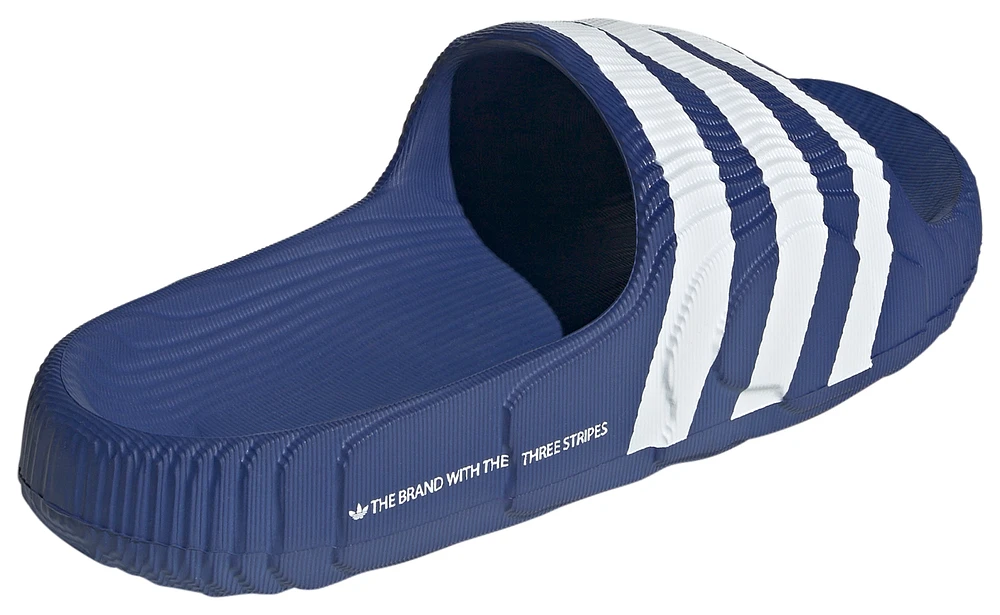 adidas Originals Mens Adilette 22 Slides - Shoes Team Royal Blue/Team Blue/White
