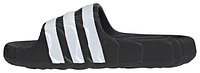 adidas Originals Boys Adilette 22 Core - Boys' Grade School Shoes Black/White