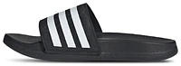 adidas Boys Adilette Comfort Slides - Boys' Preschool Shoes White/Black/Black