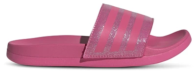 adidas Girls Adilette Comfort Slides - Girls' Grade School Shoes Pulse Magenta/Bliss Pink/Pulse Magenta