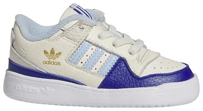 adidas Originals Boys adidas Originals Forum Classic - Boys' Toddler Shoes Beige/Blue Size 04.0