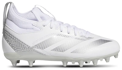 adidas Boys adiZero Impact.2 - Boys' Grade School Baseball Shoes White/Silver Metallic/White