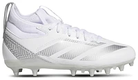 adidas Boys adiZero Impact.2 - Boys' Grade School Baseball Shoes White/White/Silver Metallic