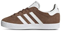 adidas Originals Boys Gazelle C - Boys' Preschool Shoes Brown/White/Gold