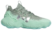 adidas Boys Trae Young 3 - Boys' Grade School Basketball Shoes Green/Grey