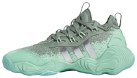 adidas Boys Trae Young 3 - Boys' Grade School Basketball Shoes Green/Grey