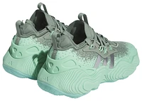 adidas Boys Trae Young 3 - Boys' Grade School Basketball Shoes Green/Grey