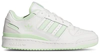 adidas Originals Womens Forum Low Classic - Shoes Semi Green Spark/Cloud White/Cloud White