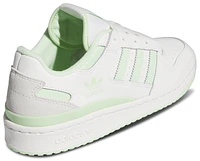 adidas Originals Womens Forum Low Classic - Shoes Semi Green Spark/Cloud White/Cloud White