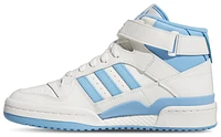 adidas Originals Womens Forum Mid - Shoes Cloud White/Semi Blue Burst/Cloud White